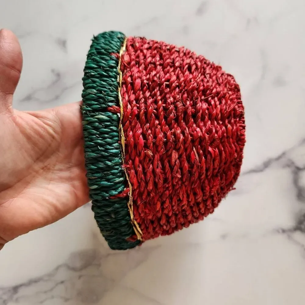 No Brand round woven